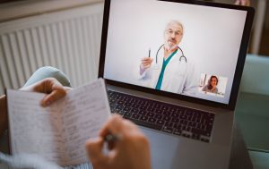 telehealth vs in person